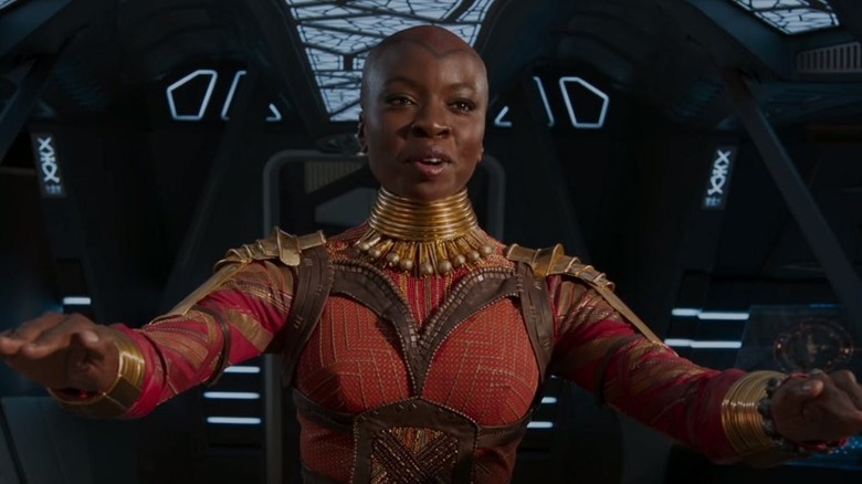 Okoye flying jet 