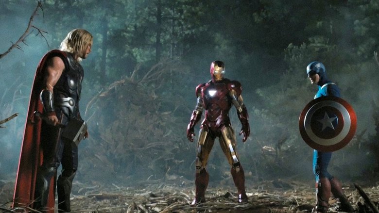 Scene from The Avengers