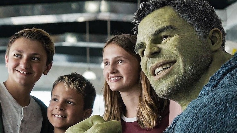 Professor Hulk takes a selfie