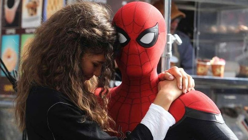 Scene from Spider-Man: Far From Home