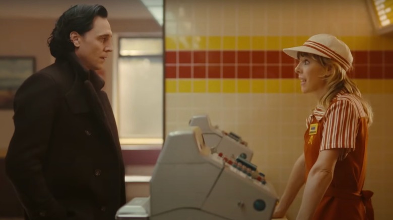 Loki and Sylvie at McDonalds