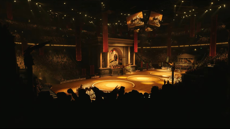 Modern gladiator arena