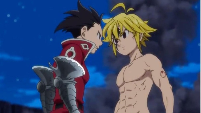 Meliodas facing opponent