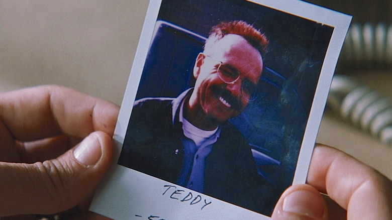 hands holding Teddy Gammell's polaroid