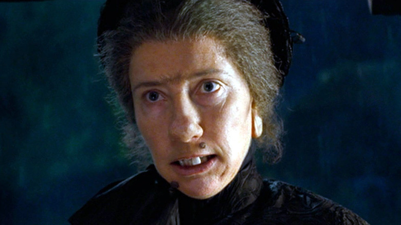 Nanny McPhee in close-up