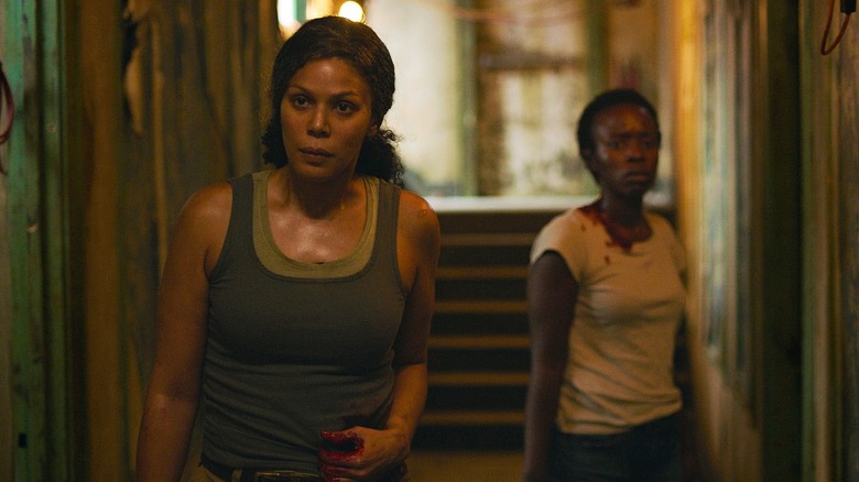 Merle Dandridge and Natasha Mumba in "The Last of Us"