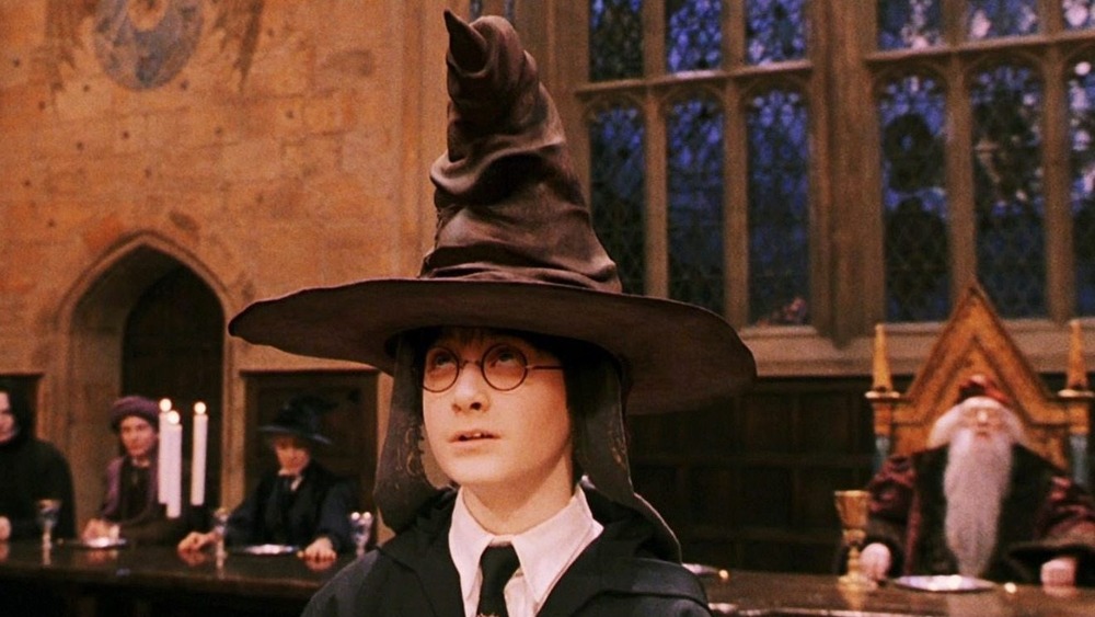 Harry Potter sorting hat ceremony