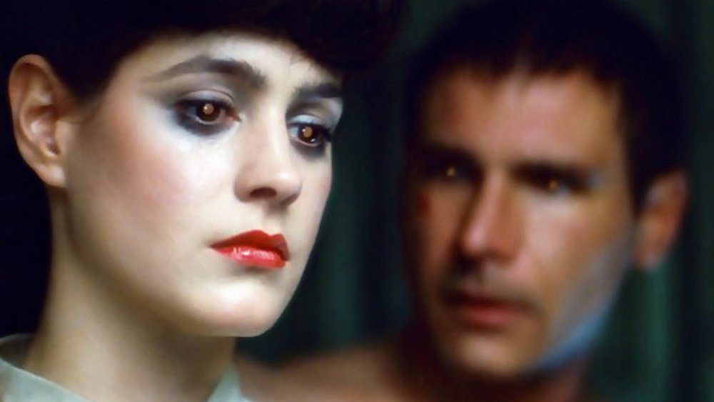 Sean Young and Harrison Ford in Blade Runner