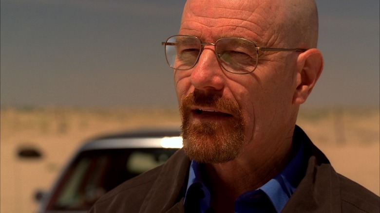 Walter White in desert