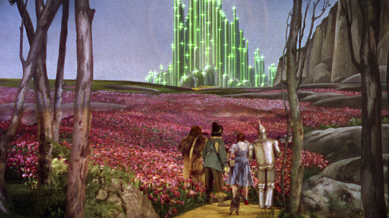 Wizard of Oz yellow brick road