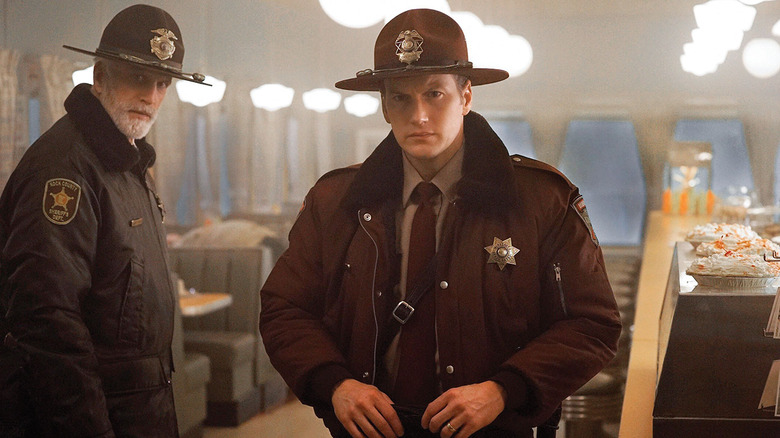 Fargo cops in diner