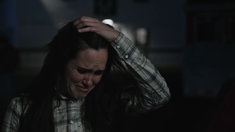 Mia crying in "Yellowstone" Season 4 