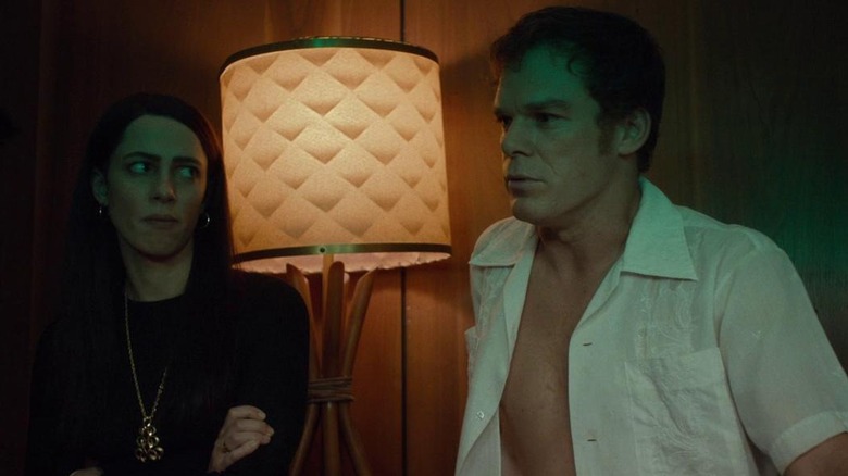 Rebecca Hall and Michael C Hall in Christine