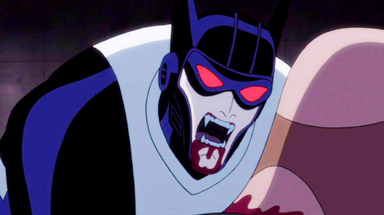 Kirk Langstrom Batman bares fangs