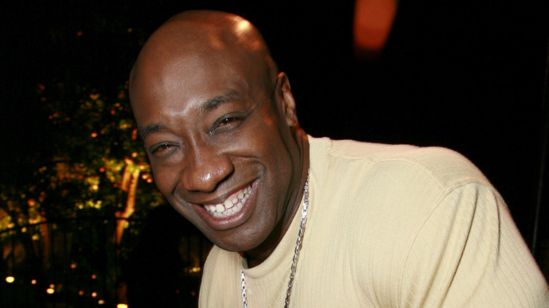 Michael Clarke Duncan smiles