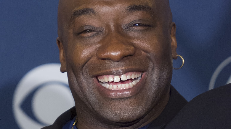 Michael Clarke Duncan smiles