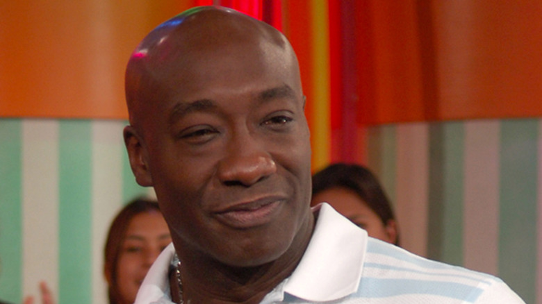 Michael Clarke Duncan smiles