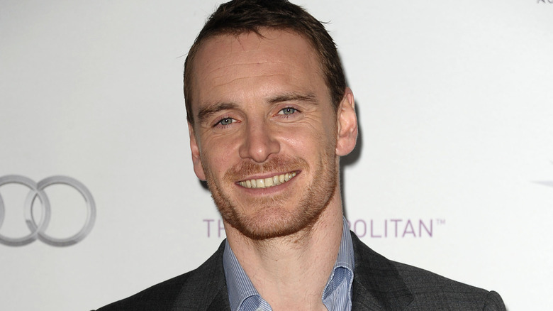 Michael Fassbender posing at 2011 AFI Fest special screening of Shame