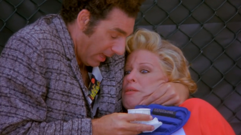 Bette Midler Seinfeld alongside Michael Richards