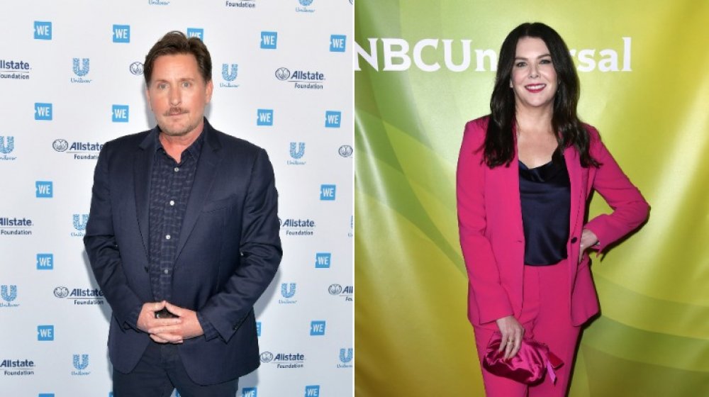 Emilio Estevez and Lauren Graham, stars of Disney+ Might Ducks sequel