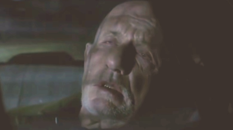 Mike Ehrmantraut in police car