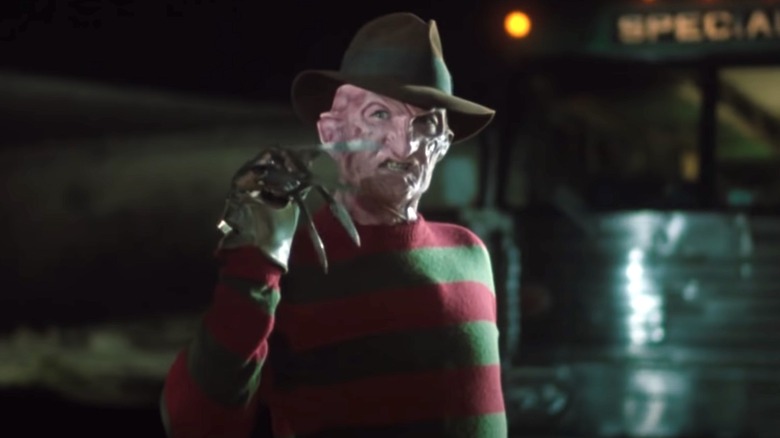 Freddy Krueger looking angry