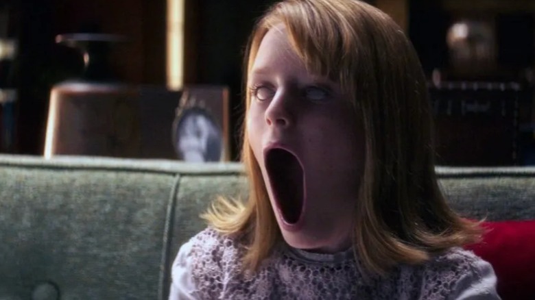 Doris opens mouth wide Ouija: Origin of Evil