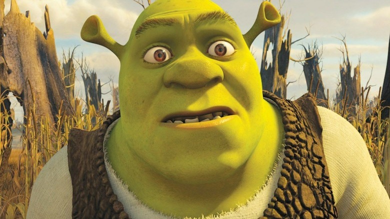 Shrek confused