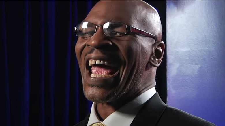 Mike Tyson as Herman Cain on "Cain Time Live"