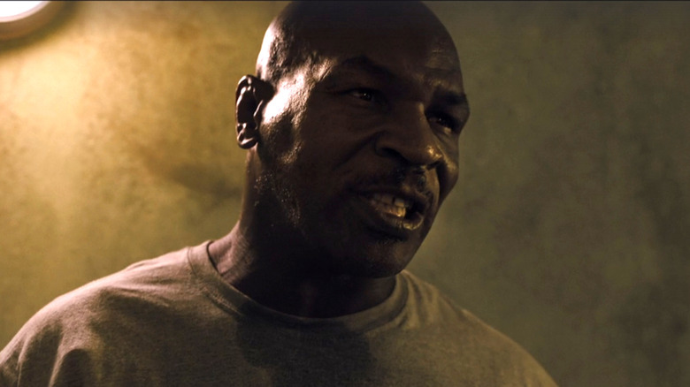 Mike Tyson glares in "Kickboxer: Retaliation"