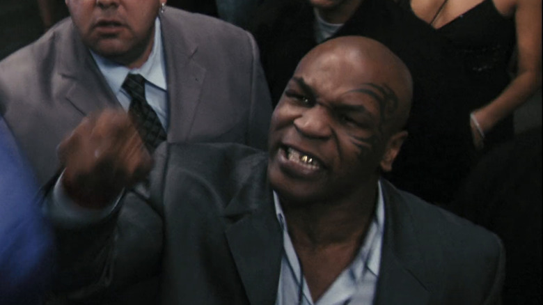 Mike Tyson in a crowd in "Rocky Balboa"