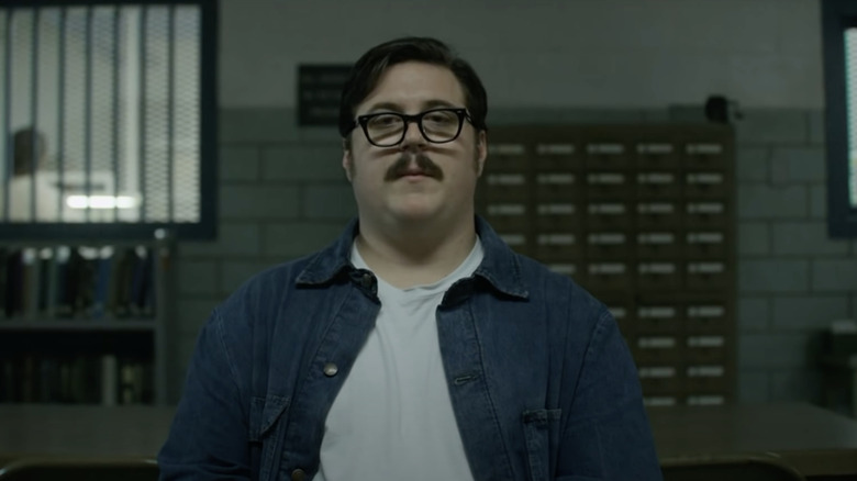 Ed Kemper being interviewed in Mindhunter