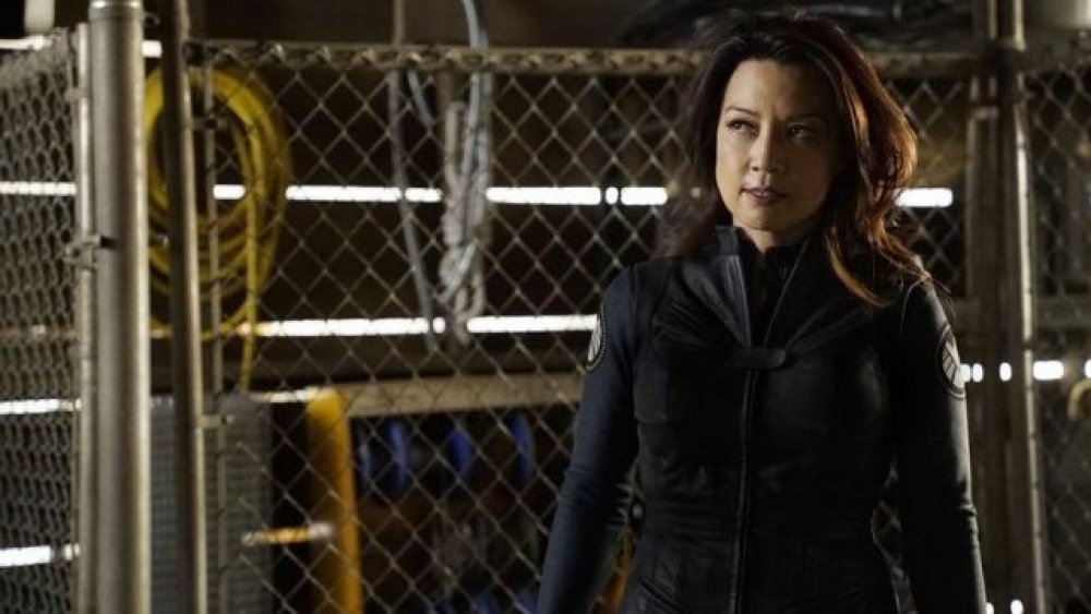 Ming-Na Wen as agent Melinda May on Marvel's Agents of S.H.I.E.L.D.