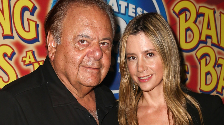 Paul and Mira Sorvino smiling