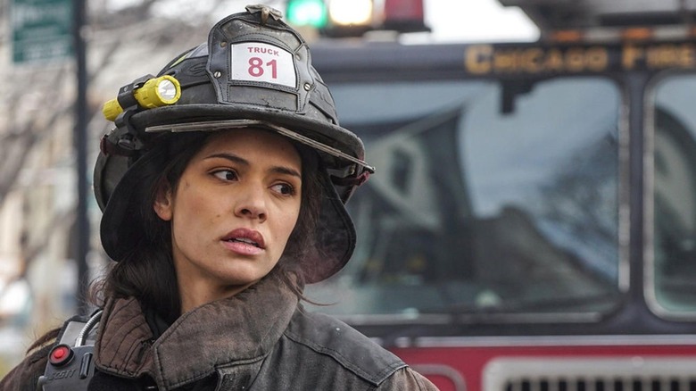 Miranda Rae Mayo as Stella Kidd on Chicago Fire