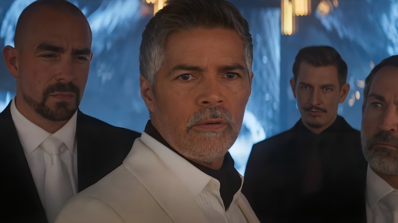 Esai Morales menacing