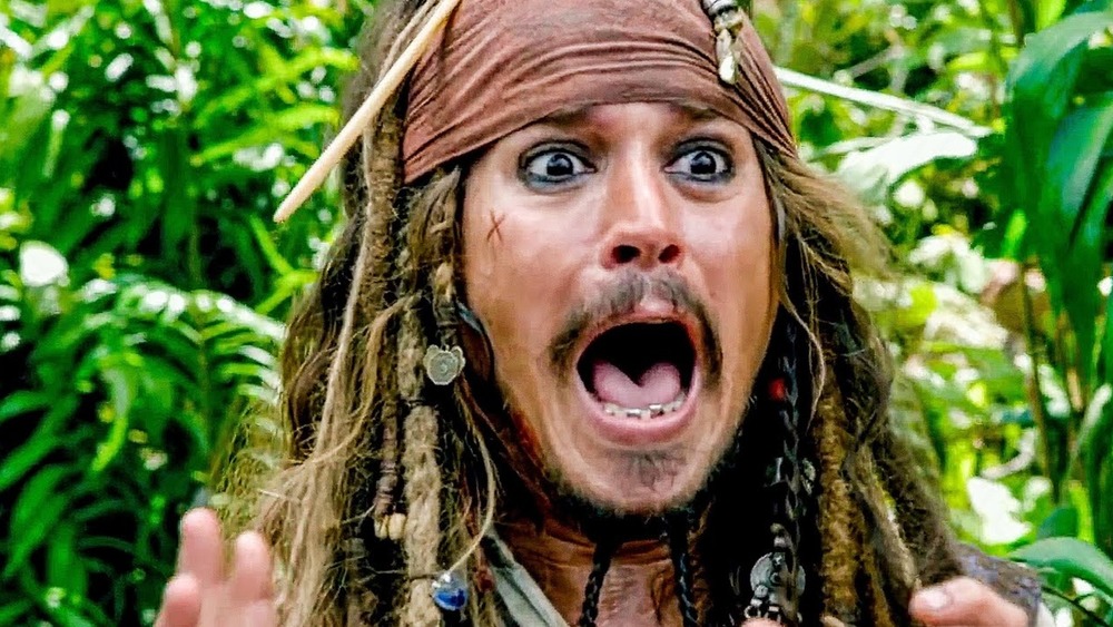 Jack Sparrow yelling