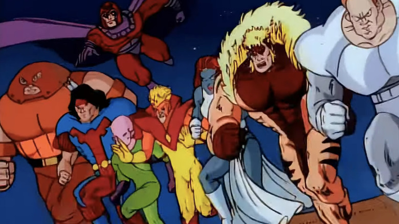 The Brotherhood of Evil Mutants attacks