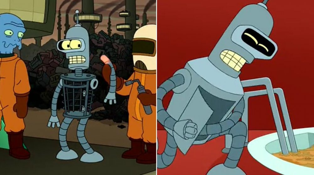 Scene from Futurama