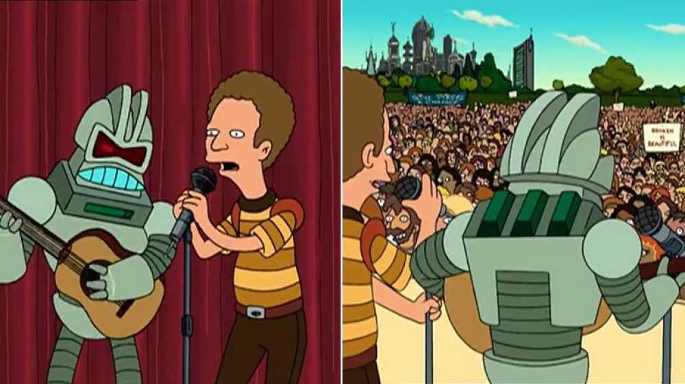 Scene from Futurama