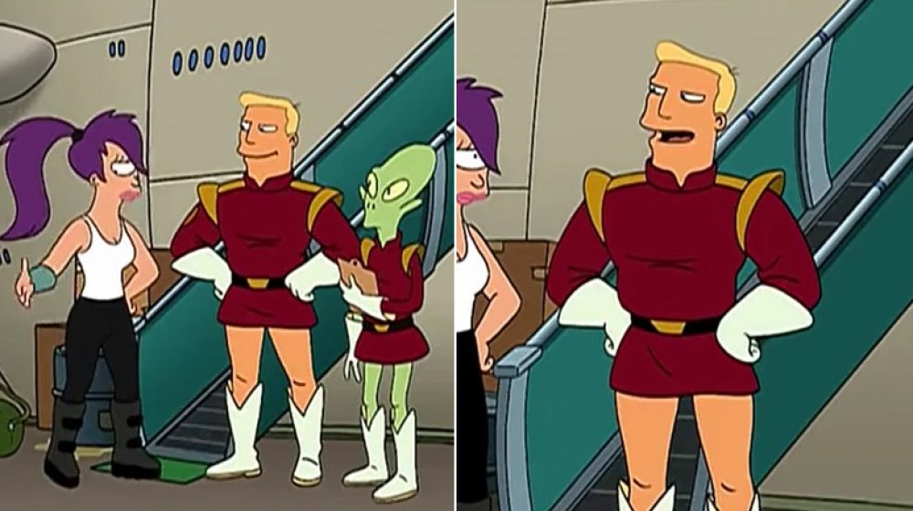 Scene from Futurama