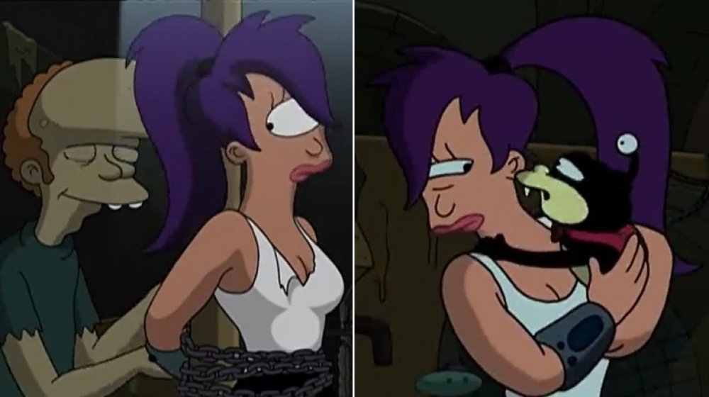 Scene from Futurama