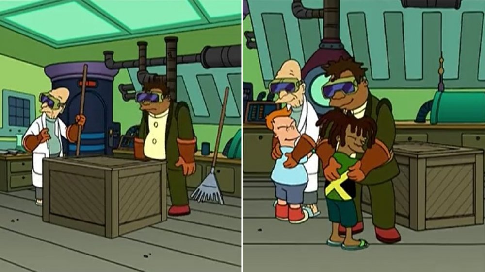 Scene from Futurama