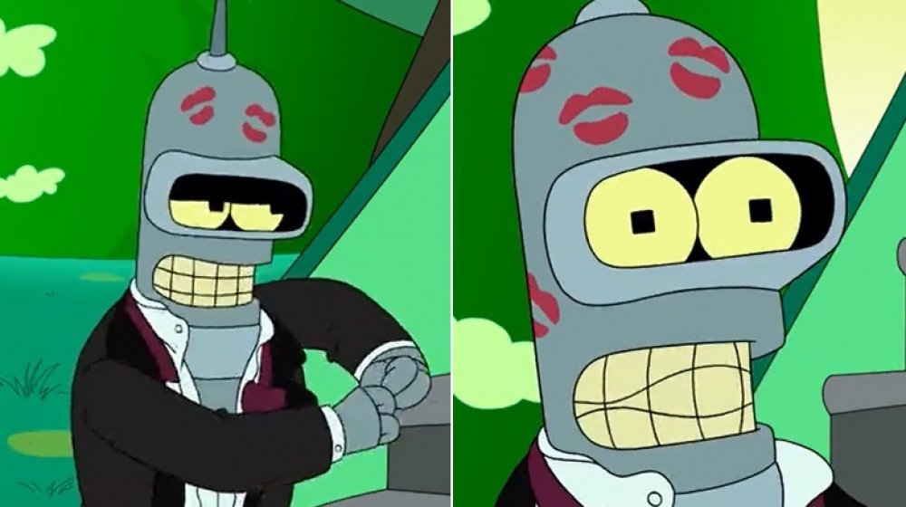 Scene from Futurama