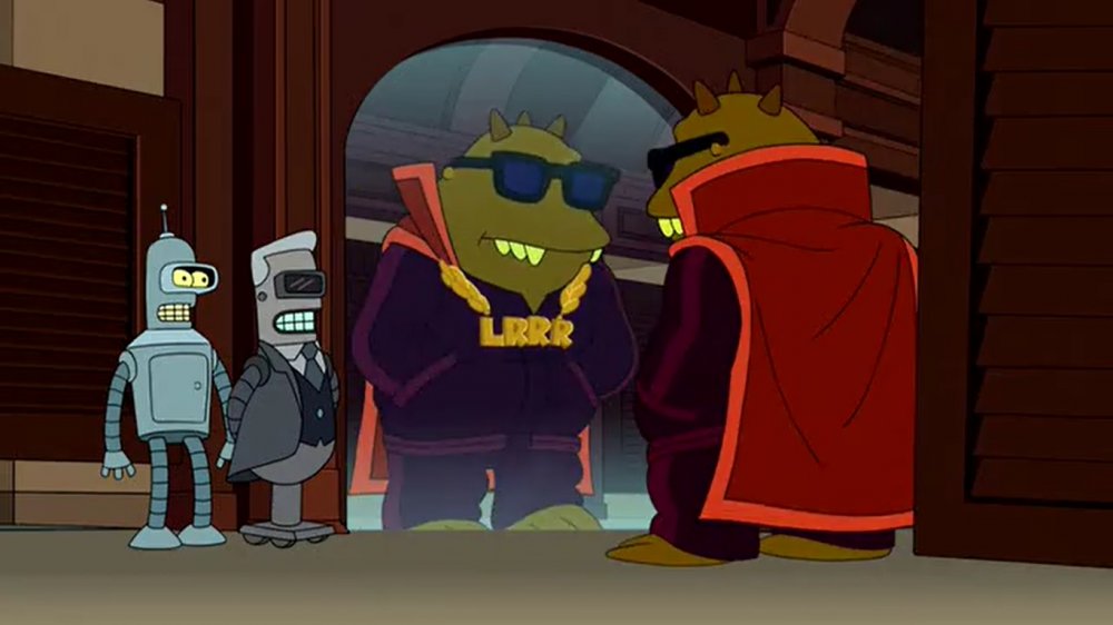 Scene from Futurama