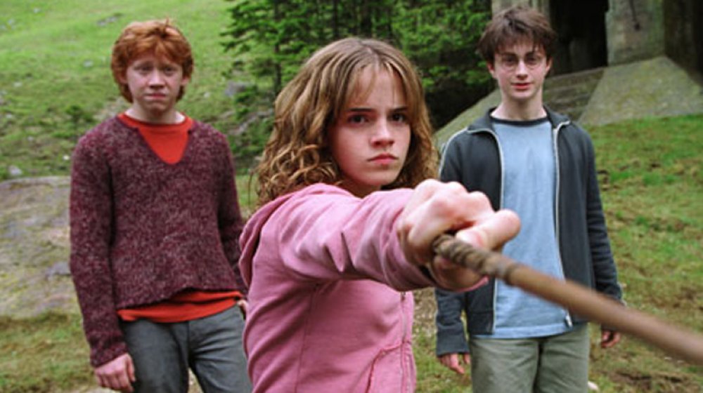 Emma Watson, Rupert Grint, Daniel Radcliffe in Harry Potter and the Prisoner of Azkaban