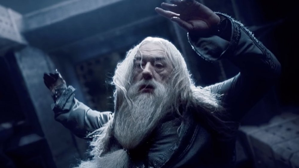 Michael Gambon in Harry Potter and the Half-Blood Prince