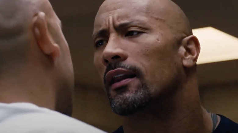 Hobbs squares up to Toretto 