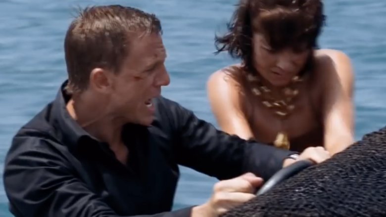 Daniel Craig and Olga Kurylenko