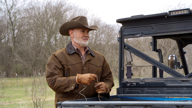 Bonham appearing next to a truck in "Walker" screenshot